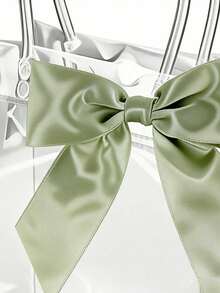 20 túi quà bằng nhựa trong suốt có thể tái sử dụng, có quai xách và nơ, thích hợp cho đám cưới, tiệc cô dâu, tiệc sinh nhật, tiệc mừng em bé, tiệc tiết lộ giới tính, các doanh nghiệp nhỏ, Ngày của Mẹ (Màu xanh lá cây) - màu xanh lá - Xem 7