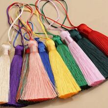 10pcs 8cm Fashion Polyester Tassel Pendant, Suitable For DIY Necklace, Earring, Jewelry Making And Decoration - 8CM Tassel - View 5
