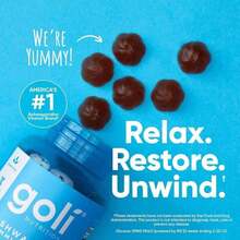 Vegan Goli Gummies Bundle: Ashwagandha & Apple Cider Vinegar Vitamins – Gelatin-Free, Gluten-Free - 2 chai - Xem 7