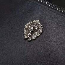 100% wasserdicht & strapazierfähiges echtes Leder Unisex Bauchtasche in Schwarz, Multifunktions-Hüfttasche, Brusttasche, modisch für Schule, Business-Casual, geräumig, geeignet für Büro, Schule, Arbeit, Pendeln, Outdoor, Reisen, passend für Teenager, Frauen, Studenten, Büromitarbeiter, japanischer Stil Tasche - Verschiedenfarbig - Übersicht 4