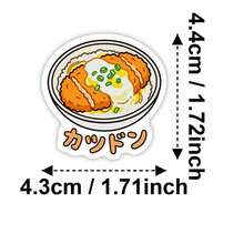 50 adesivos de comida japonesa, adesivos fofos e kawaii para diários, scrapbooking, decoração de laptops, garrafas de água, capas de celular, artigos de papelaria, artesanato DIY, planners, bullet journals, presente para amantes da gastronomia, adesivos de vinil estéticos para adultos, adesivos decorativos para mesa, caderno, diário de viagem, decoração de garrafas de água, adesivos divertidos, materiais para Kindle, scrapbooking, adesivos para laptop - A - Ver 6