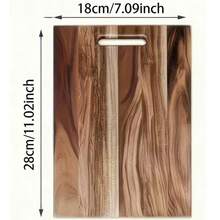 Thớt gỗ chất lượng cao - Lý tưởng để thái thịt, phô mai, bánh mì, rau củ và trái cây | Dụng cụ nhà bếp hoàn hảo và món quà Ngày của Mẹ tuyệt vời - Nhiều màu - Xem 4