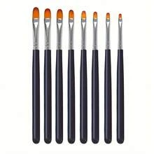 Bộ 8 cọ vẽ móng nghệ thuật, dụng cụ thiết kế móng nghệ thuật, cọ tạo hình móng 3D, bút vẽ móng acrylic, cọ vẽ móng nghệ thuật dùng tại nhà và tại salon - Nhiều màu - Xem 19