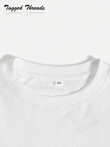 [100% Cotton] VPRNT  Checkered Mama Shirt Gift For Mom Retro Vintage Mom Shirt Summer Short Sleeve Tops - Unisex Women's & Men's Campus Daily Wear - 白色 - 查看 5