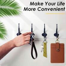 24/50pcs D-Ring Keychain Hooks And Key Rings Set, Swivel Clasp Crafts, For Wallet And Lanyard, Used For Making Bags, Handbags, Wallets, Backpacks, Dog Collars, DIY Craft Accessories - D-shaped Lobster Clasp + D-shaped Ring - View 8