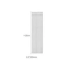 5-10pcs Wholesale Thick Needles 10-25cm (3.94-9.84 Inches), 30cm (11.81 Inches) Large Eye Leather Sewing Needles, Steel Needles With Large Holes, Craft Tools - Silver 3.0mm - View 13
