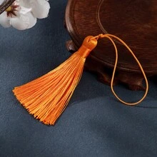 10pcs 8cm Fashion Polyester Tassel Pendant, Suitable For DIY Necklace, Earring, Jewelry Making And Decoration - 8CM Tassel - View 13