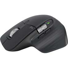 Logitech MX Master 3S Wireless Mouse With Bluetooth And USB Receiver, Ergonomic Design, Quiet Clicks, 7 Programmable Buttons Customizable Controls, 8000 DPI Precision Tracking, MagSpeed Scroll, USB-C Rechargeable, Multi-Device Connect, - 查看 12