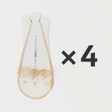 4 Pairs Women Lace Non-Slip Invisible Boat Socks, Suitable For Flats And High Heels (No Cardboard) - Multicolor - View 10