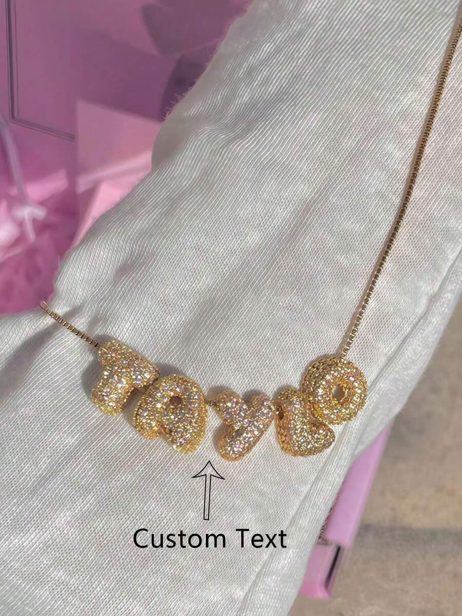 1. Dây chuyền mặt chữ cái đầu tiên sang trọng đính đá Cubic Zirconia 3D, mặt dây chuyền chữ cái đầu tiên MAMA cá nhân hóa, thời trang, co giãn, đơn giản, thường ngày, cá nhân hóa, một món quà độc đáo dành cho bạn gái, mẹ, gia đình, bạn bè, con gái nhân dịp kỷ niệm, Ngày Valentine, Ngày của Mẹ, sinh nhật, lễ tốt nghiệp, hoặc đeo hàng ngày. - Nhiều màu - Xem 1