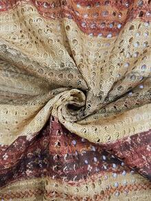 Áo nữ mùa hè, áo vest dệt kim không tay họa tiết sọc ombre phong cách Bohemian, thời trang và thoải mái, thích hợp cho kỳ nghỉ. - Nhiều màu - Xem 4