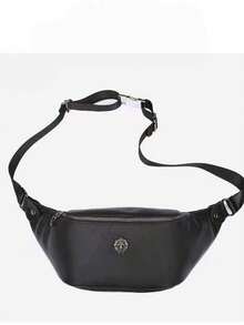 100% wasserdicht & strapazierfähiges echtes Leder Unisex Bauchtasche in Schwarz, Multifunktions-Hüfttasche, Brusttasche, modisch für Schule, Business-Casual, geräumig, geeignet für Büro, Schule, Arbeit, Pendeln, Outdoor, Reisen, passend für Teenager, Frauen, Studenten, Büromitarbeiter, japanischer Stil Tasche - Verschiedenfarbig - Übersicht 11