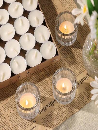 20/5/1/4pcs/ Floating Candles Royal Imports Floating Candles Unscented Dripless Wax Discs For Centerpieces Wedding Party Holiday Valentine's Day Party Supplies Wedding Supplies Room Decor Wedding Halloween Party Supplies