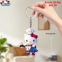 Móc khóa acrylic 2D - Mặt dây chuyền dễ thương và quyến rũ. Điểm đặc biệt là trái tim đỏ cầm tay. Thích hợp để móc chìa khóa xe, trang trí túi xách và trang trí nhà cửa. Một món quà lý tưởng cho sinh nhật, Ngày Valentine và Giáng sinh. Một món đồ sưu tầm dành cho người hâm mộ anime. - Nhiều màu - Xem 1