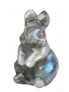 CUPIDCRYSTAL Conejo tallado en cristal natural, un regalo de cristal perfecto, regalo de Pascua, conejo de Pascua, cristal y piedra, cristal curativo para decoración del hogar - Más colores - Ver 14