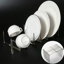Bộ 3 giá đỡ nắp nồi đa năng màu bạc, có thể gấp gọn, dung tích lớn, thích hợp đựng đồ dùng nhà bếp, món quà tân gia ý nghĩa. - Xem 1