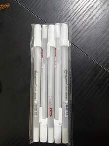 5支白色荧光高亮笔，适用于黑色纸张的艺术家素描马克笔，绘画设计插画艺术用品 - 套裝 - 查看 9