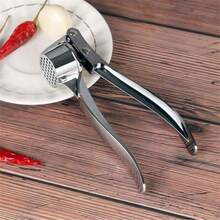 1 Piece Garlic Press, Manual Garlic Press, Garlic Crusher, Ginger Crusher, Kitchen Gadgets - Multicolor - View 9