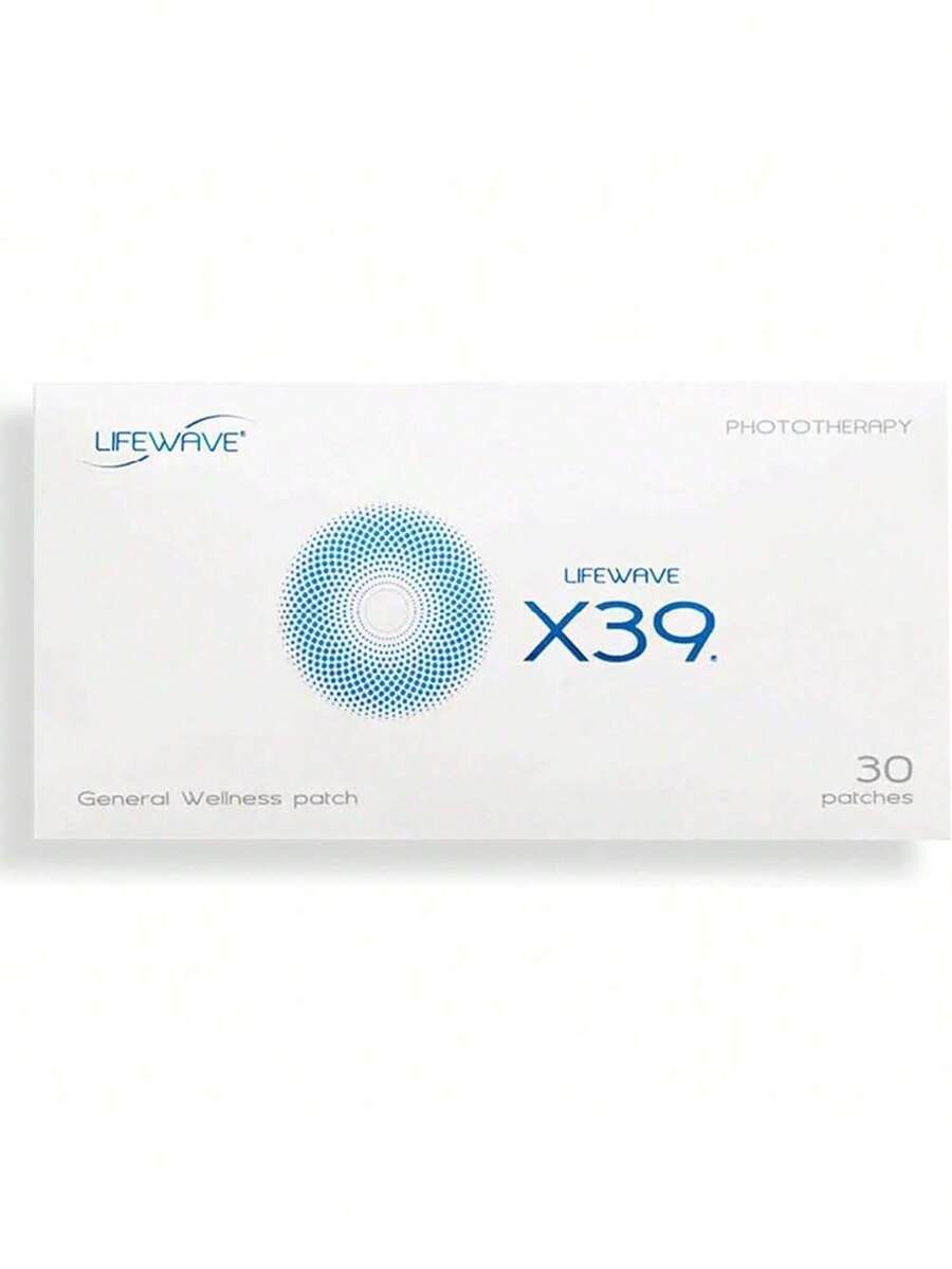 LifeWave X39 Patches - Supports Improvements Of Strength And Stamina - Supports Improved Exercise Performance - No  Or Stimulants - Innovative Patch Technology For Enhanced Wellness - 30 Patches - 1 - View 1