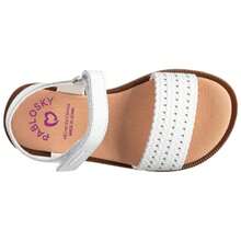 Pablosky Sandals 147-451600 For Girls In Color White - أبيض - مشاهدة 2