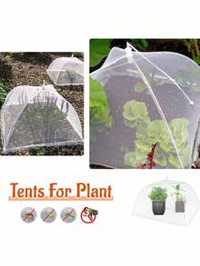 Foldable Food Cover Net - Washable Fine Mesh Food Tent, Fly/Mosquito/Cockroach Proof - Multicolor - View 10