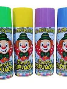 Espuma Para Fiesta En Aerosol Con Aroma Incluye 6 Piezas - 6 - Ver 1