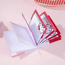 SANRIO 50 tờ giấy ghi chú hình mèo hoạt hình dễ thương, đồ dùng học tập cho học sinh, phần thưởng ở trường, quà sinh nhật cho bé gái. - Nhiều màu - Xem 3