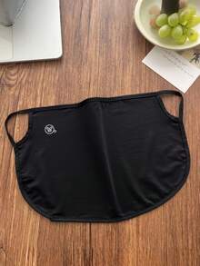 2 piezas Máscara de protección solar de cara completa para verano, bloqueo UV, cubierta facial de seda de hielo transpirable, con sujeción en las orejas, adecuada para conducir, regalo de vacaciones - Multicolor - Ver 2