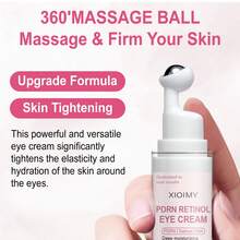 Xioimy 15毫升鲑鱼DNA胶原蛋白眼霜，富含鲑鱼DNA、透明质酸和胶原蛋白，有助于抚平、柔嫩和提亮眼周肌肤，适合所有肤质。 - 數量 - 查看 6