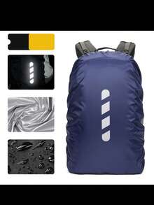 1/2 buah Pelindung Hujan Ransel 30-40L, Pelindung Ransel Tahan Air dan Debu Reflektif, Pelindung Hujan Luar Ruangan Anti-Pencurian, Cocok untuk Bersepeda, Mendaki, Berkemah, Bepergian, Elastis dan Dapat Diatur, Ringan dan Portabel, Perlengkapan Perjalanan Luar Ruangan Penting - Satu ukuran cocok untuk semua. - View 11