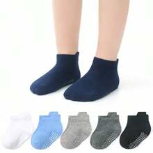 Baby Socken Kleinkind Socken rutschfeste Knöchelsocken mit rutschfesten Sohlen 12er Pack für 6-12 Monate 1-3 Jahre Baby Socken - Verschiedenfarbig - Übersicht 3
