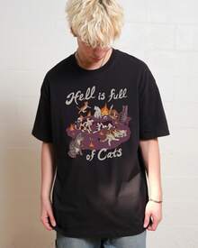 Hell Is Full Of Cats - T-Shirt - 黑色 - 查看 8