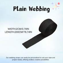 Dây đai nylon màu đen, dây đai nylon chịu lực cao, dùng để buộc, làm đồ thủ công DIY, sửa chữa, cố định. - A - Xem 5