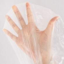 10/50/100 piezas Cubierta antipolvo para electrodomésticos de cocina, cubierta antipolvo elástica universal para horno, freidora de aire, arrocera, licuadora - transparente - Ver 5