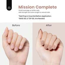 Beetles Builder Gel For Nails-Cover Nude Translucent 8 In 1 Nail Thickening Strengthening Building Apex - 1Pcs 15Ml Earthy Ground - 查看 6