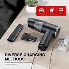 SOKANY 無線車用/手持吸塵器，4500Pa吸力，吹風功能，USB 2000mAh，一鍵操作，輕量化，適用於居家/車內/辦公室，理想禮物 - 彩色 - 查看 7