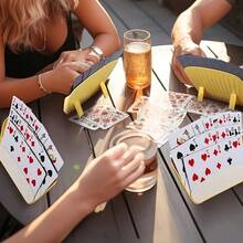 Bộ 4 hộp đựng bài poker - Hộp đựng bài bằng nhựa màu vàng - Bền chắc, thiết kế nhỏ gọn, lý tưởng cho các buổi họp mặt gia đình và tiệc tùng. - Nhiều kiểu dáng - Xem 5