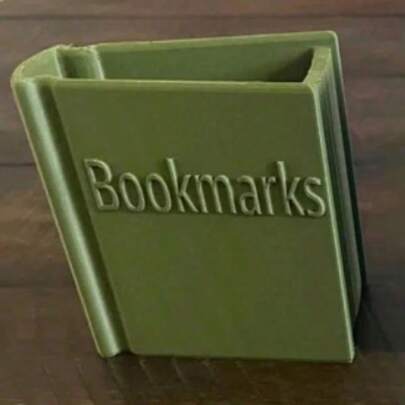 1pc 2026 New Book-Shaped Bookmark Storage Box - Portable, Lightweight, Multi-Color Storage Box, Student/Office Desk Organizer, Desktop Decor, Great Gift For Book Lovers, Friends And Family, Inspired By Books, Minimalist Fashion Design, Essential Office Supplies