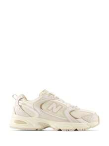 New Balance 530 Retro Running Shoes - Iconic Metallic Silver Mesh Sneakers | Viral 2026 Y2K Dad Shoes | Lightweight Breathable Athletic Trainers | Comfortable Everyday Lifestyle Footwear | Authentic Unisex ABZORB Cushioning Staples - 奶油 - 查看 11
