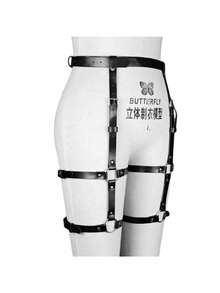1 chiếc thắt lưng nữ phong cách Gothic Punk, phù hợp cho trang phục thường ngày và trang phục người lớn. - A - Xem 3
