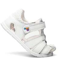 Pablosky Sandals 147-067800 For Girls In Color White - White - View 2