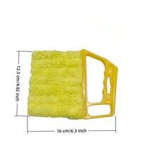 1/2件装双面门轨清洁刷、窗台清洁刷、百叶窗除尘器、缝隙清洁工具、家用清洁用品 - 多色 - 查看 8