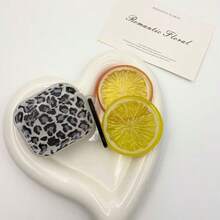 1-10pcs Pro Silicone Soft Case, Leopard Print Pattern, Compatible With 4th Gen Pro Earphones, Apple Earphone Protective Cover - Multicolor - View 5