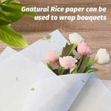 Premium Handmade White Rice Paper For Chinese And Japanese Calligraphy, Sumi Drawing, Writing Letters And Printing - Decorative Xuan Paper For Crafts - 25 Sheets - Trắng - Xem 4