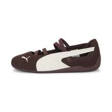 Puma Speedcat Ballet Nova Leather Sneakers - Black/White Racing Flats | Slim-Fit Minimalist Streetwear Shoes | Ballet Inspired Sporty Luxe - 咖啡棕 - 查看 10