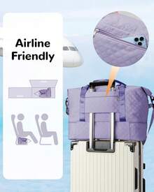Travel Bag Sets - Purple - View 5