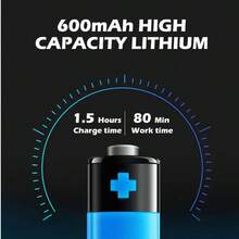 Máy cạo râu điện VGR, máy tỉa tóc chuyên nghiệp, máy cạo râu lưỡi dao sạc điện, máy tỉa râu dành cho nam giới, quà tặng V-363 cho nam giới - Nhiều màu - Xem 4