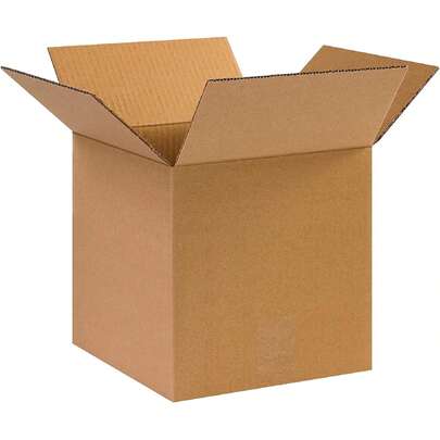 Packaging Cube Corrugated Shipping Boxes 10"L X 10"W X 10"H (Pack Of 25) - Quality Choice Of Sturdy Packing Boxes For , UPS, FedEx Shipping