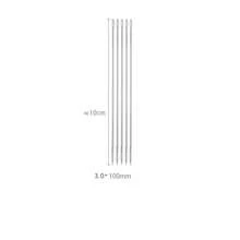 5-10pcs Wholesale Thick Needles 10-25cm (3.94-9.84 Inches), 30cm (11.81 Inches) Large Eye Leather Sewing Needles, Steel Needles With Large Holes, Craft Tools - Silver 3.0mm - View 20
