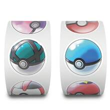 500 miếng dán hình quả cầu Pokeball hoạt hình, thích hợp để trang trí văn phòng phẩm, bình nước, ốp điện thoại, hành lý. - 1 Set - Xem 3